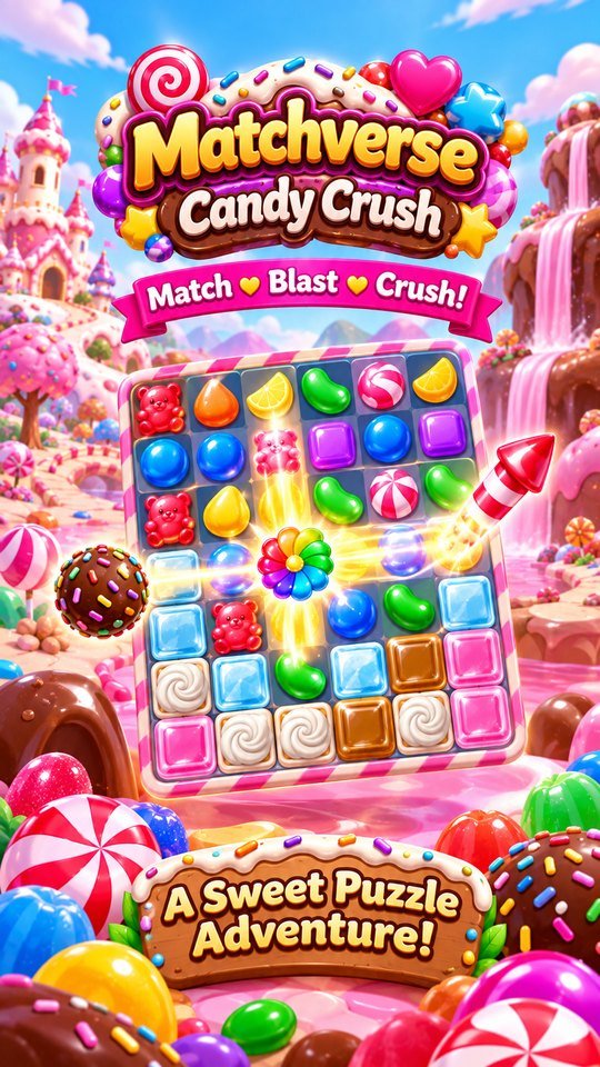 Matchverse Candy Crush preview 1