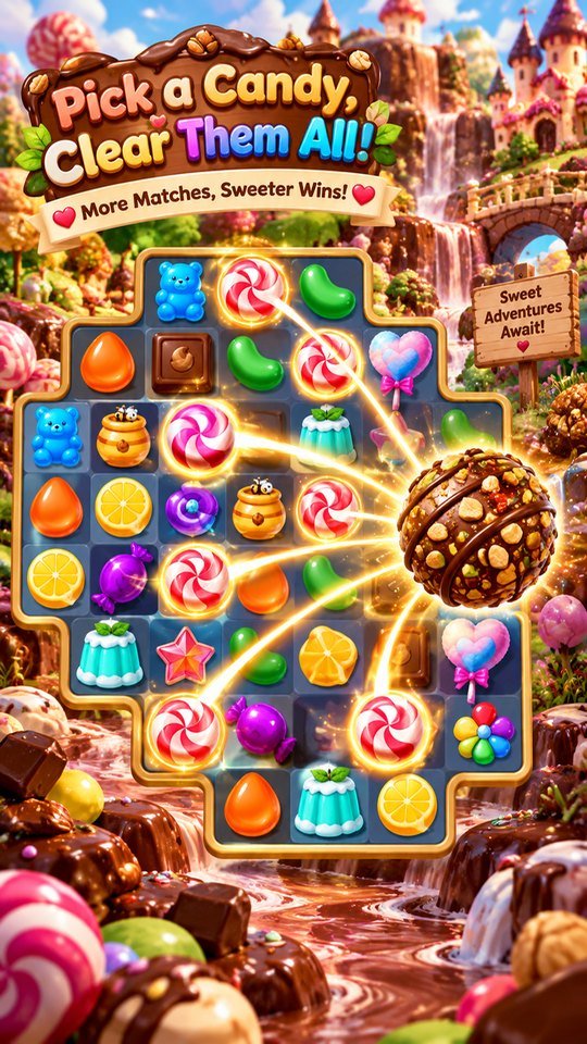 Matchverse Candy Crush preview 5