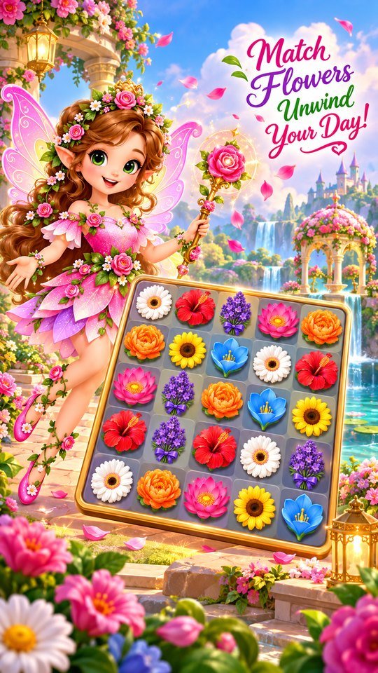 Matchverse Flower Crush preview 3